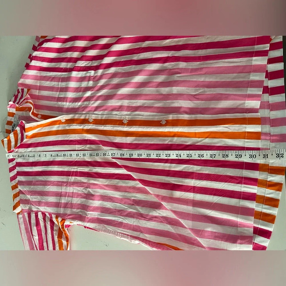 Beach Riot | Alexa Cotton Top in Sunset Stripes - Picture 5 of 8